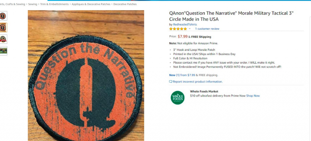 The Deputy Who Wore A Qanon Patch When Meeting VP Pence Has Been Demoted 4
