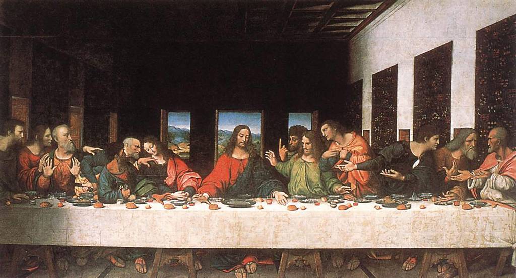 Was Da Vinci in The Last Supper ? 1