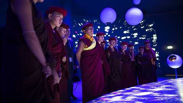 Kung fu nuns teach cosmic energy to CERN scientists 24