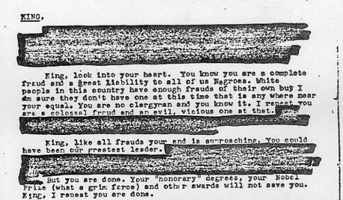 The FBI’s Letter To Martin Luther King Jr. Urging Him To Commit Suicide 1