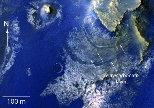 NASA photo shows Mars crater was once an ancient lake 1