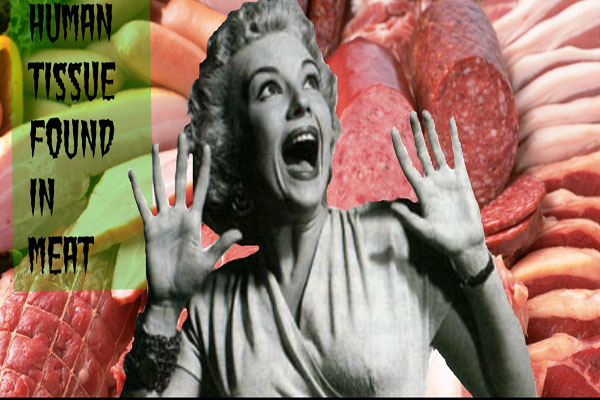 Human Tissue Found in Meats – but eating it is “no threat” 48