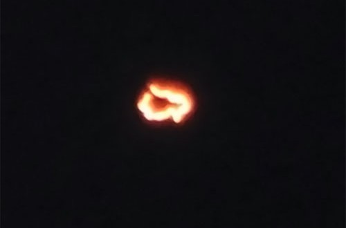 UFO over Montenegro captured on camera by photojournalist 1