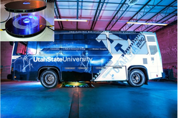 Utah State University Uses Tesla Technology to Wirelessly Charge Electric Bus 4