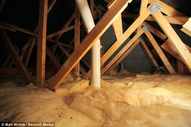 Haunted house: The attic where the Billington children claim to have talked to spirits