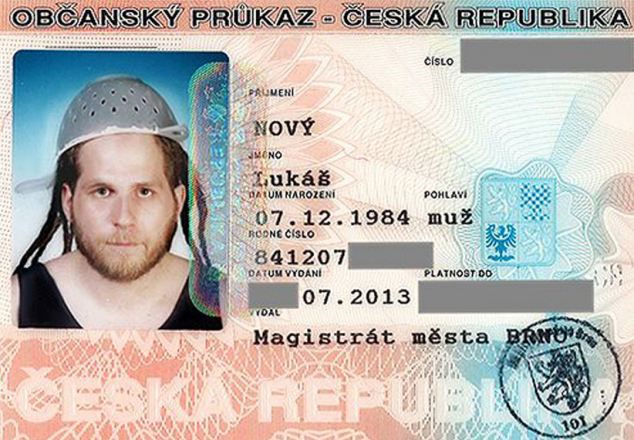 Czech Pastafarian Wins Rights To Wear Strainer At All Times 1