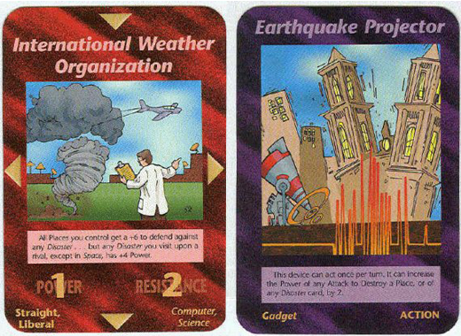 Illuminati Card Game Chemtrails & HAARP
