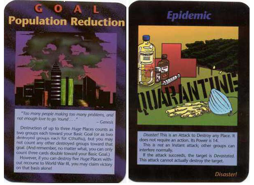 Illuminati Card Game Population Reduction