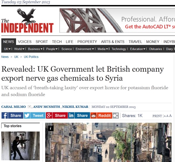 Syria’s ’chemical weapons’ turn out to be sodium fluoride! 4