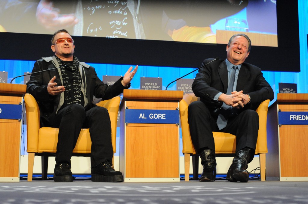 Bono and Al Gore