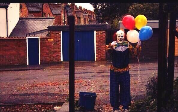 Residents Of U.K. City Spooked By Creepy Clown Lurking Outside Homes 45