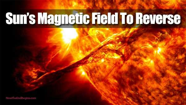 The Suns Magnetic Field Is About to Reverse 1