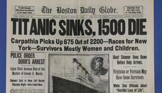 The sinking of the Titanic led to the creation of the U.S. Federal Reserve 7