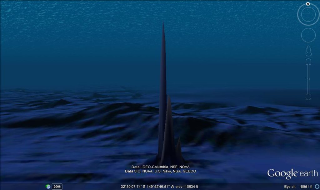 Huge Underwater Obelisks and entrance Hollow Earth? 36