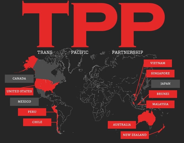 WikiLeaks Releases Full Text Of Secret Trans-Pacific Partnership Agreement (TPP) 1