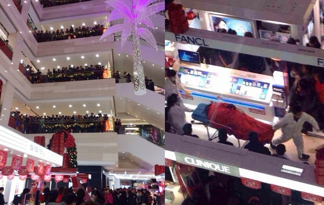 Chinese Man Commits Suicide At Mall After Girlfriend Refuses To Stop Shopping 1