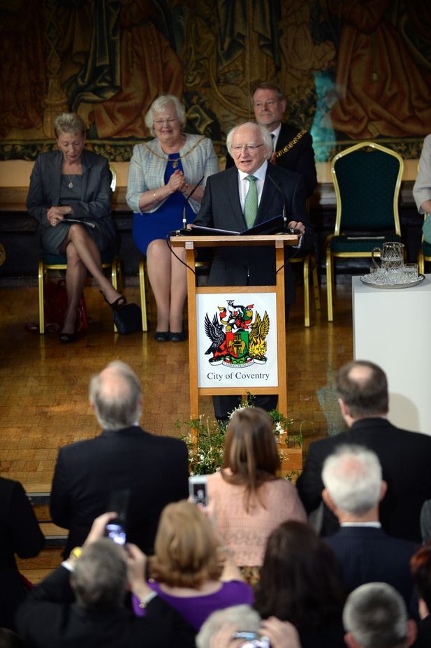 Look: Was a ghost spotted during Irish President's visit to Coventry? 7