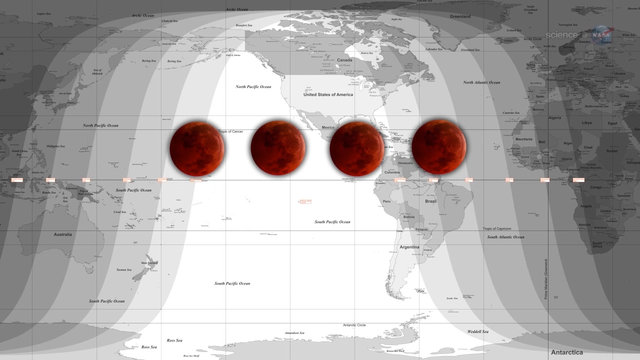 Bad Moon Rising: The April 15th Eclipse is the First of Four Blood Moons 9