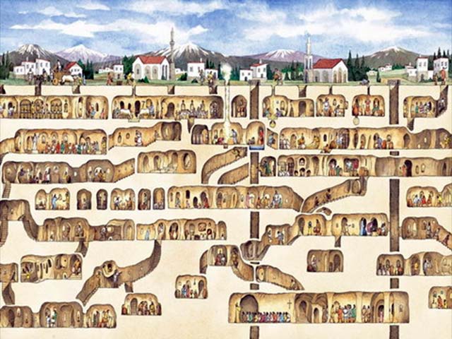 Massive Underground City Discovered Beneath House-Could Accommodate Over 20,000 People-13 Stories Deep, 13,000 Air Shafts and Much More 24