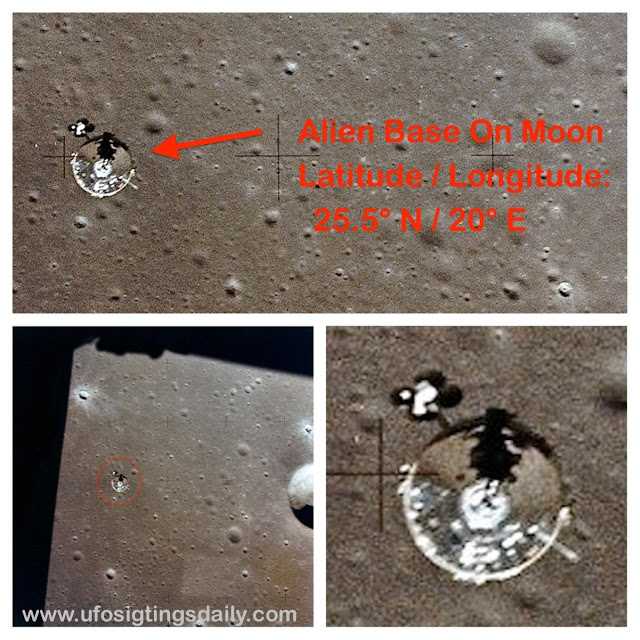 Alien Base On The Moon In Detail, Clear UFO Photos Released By NASA 9