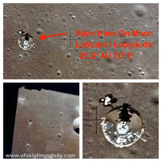 Alien Base On The Moon In Detail, Clear UFO Photos Released By NASA 37