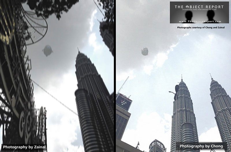 Rare Double Eyewitness Capture of UFO Over Petronas Towers 1