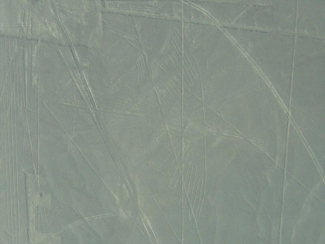 The mystery about why they were created has been debated for decades. One theory is that the geoglyphs are connected to water. For example, the condor geoglyph (pictured) is linked to local legend, which states that when the condor flies over the nearby Cerro Blanco mountain, ¿great rains follow¿