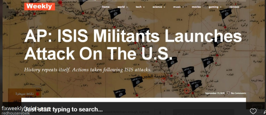 ISIS To Attack On 9/11/2014 !! FOX Puts Out An Article Then Deletes it From The Website 1