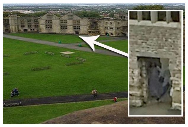 Is this a ghost of 'the Grey Lady' of Dudley Castle, caught on camera for first time? 24