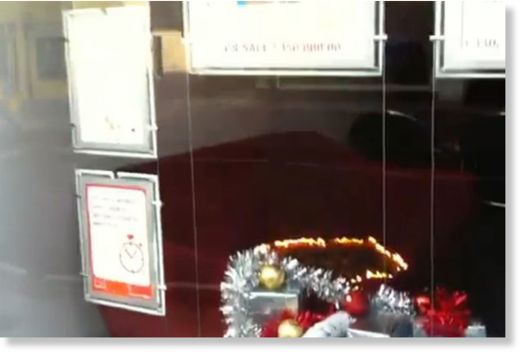 Bizarre square-shaped fire which burnt through shop sofa leaves London police mystified 4