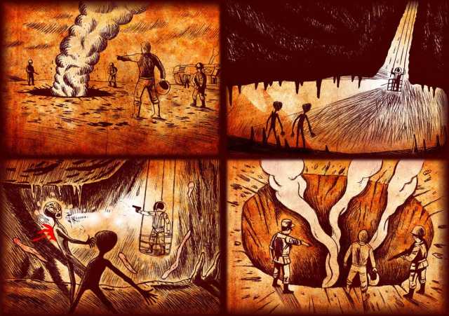 Alien-Human Battle of 1979 in New Mexico: Alleged Eye-Witness Report, The Story of the Alien Base and Battle, Phil Schneider 22
