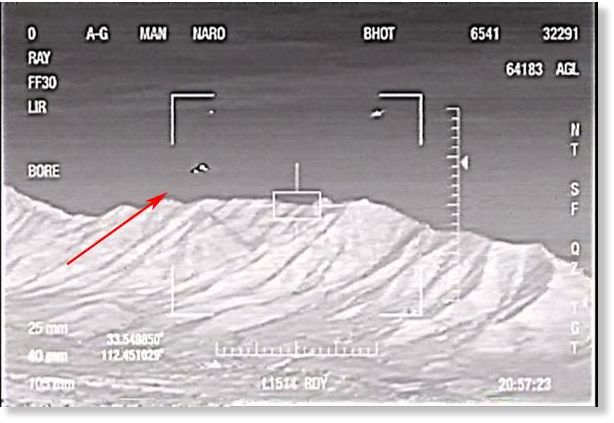 Video of U.S. fighter jets 'engaging unknown aircraft' over Phoenix in 1997 14