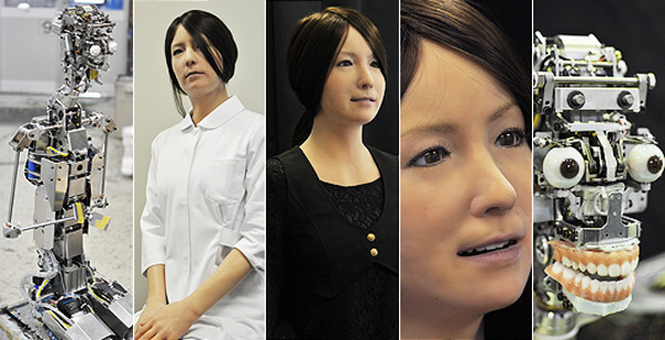 First Ever Human Robots Invented By Japanese Scientists 3