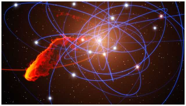 Mystery object appears near Milky Way's monster black hole 1