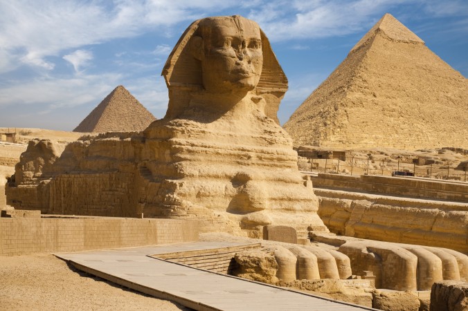 Fossil Suggests Egyptian Pyramids and Sphinx Once Submerged Under Sea Water 1