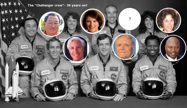 Are the crew members of 1986 Space Shuttle Challenger still alive? 1