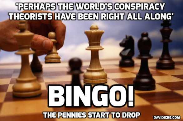 The Telegraph: 'Perhaps the world's conspiracy theorists have been right all along' 9