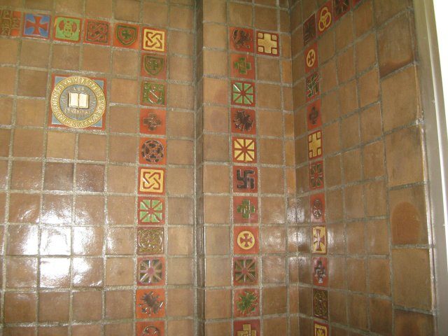 Indiana University School of Public Health-Bloomington swastikas