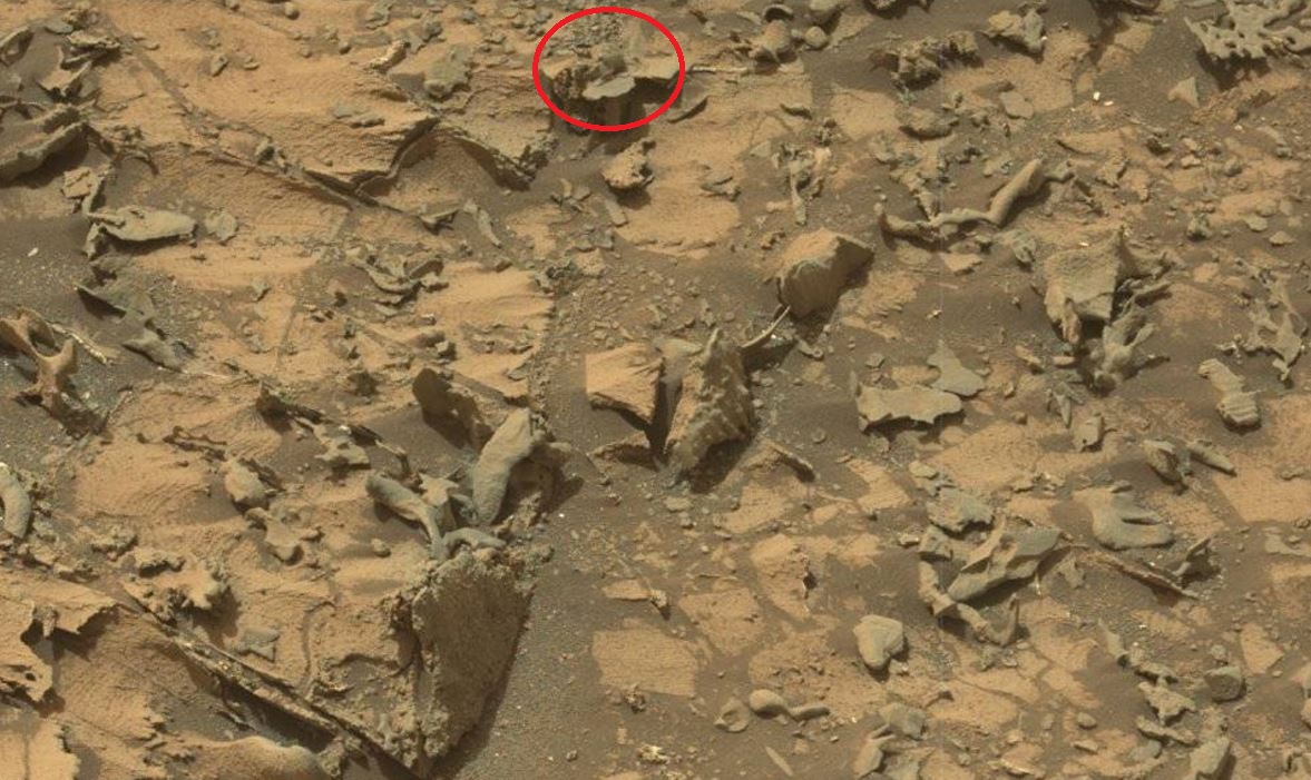 An Ancient Anunnaki statue found on Mars? NASA Rover snaps curious image 2