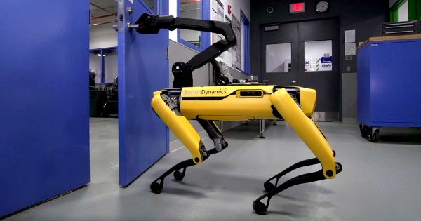 Boston Dynamics's SpotMini Just Unveiled a New Trick 12