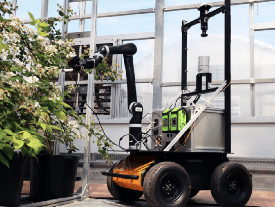 This Robotic Pollinator Is Like a Huge Bee With Wheels and an Arm 11