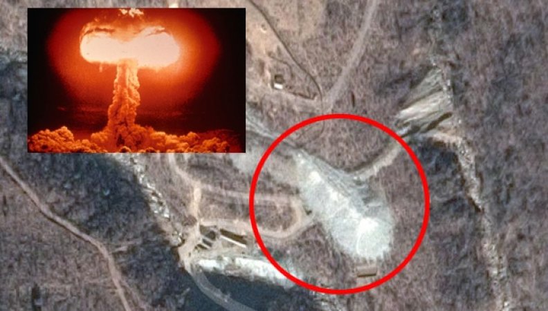 This Is What A Nuclear Explosion Did To A Mountain In North Korea 3