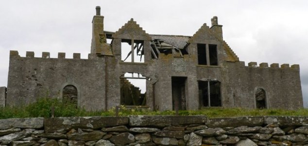 Fire erupts at Shetland's most haunted house 1