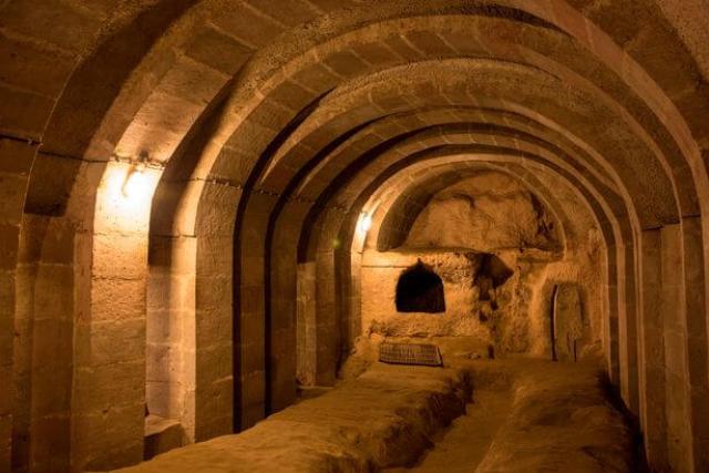 Incredible Byzantine underground city in Turkey that runs 18 storeys deep discovered by local who was renovating his home 20