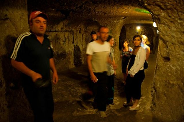 Incredible Byzantine underground city in Turkey that runs 18 storeys deep discovered by local who was renovating his home 19