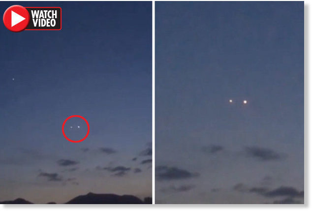 Are these UFOs? Eerie videos showing mysterious lights over Chongqing, China 15