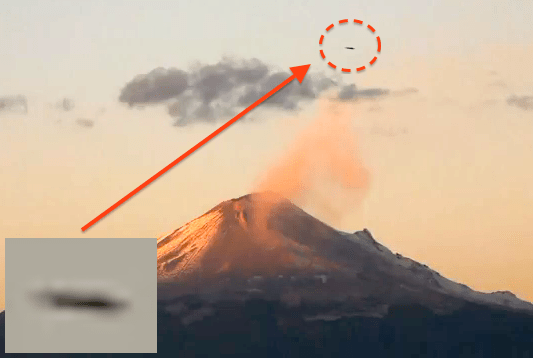 Do aliens use volcanoes as an energy source for their UFOs? 1