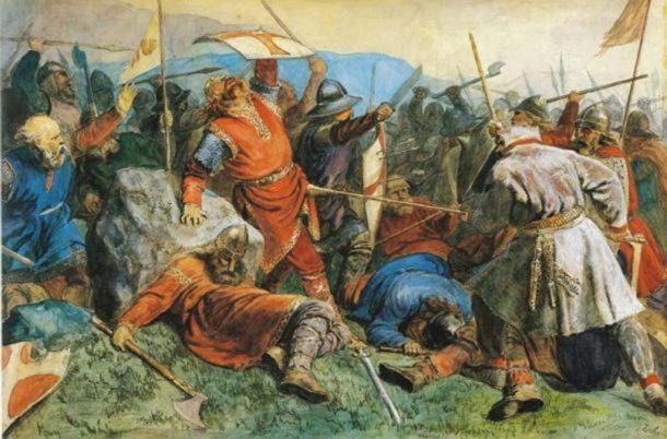 Viking army in battle. ( Public Domain )