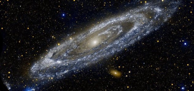 Andromeda killed and ate our galactic sibling 1