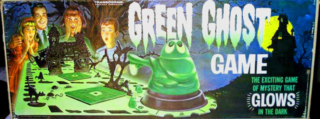 Green Ghost board Game